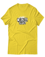 T-Shirt  Γυναικείο - Rebel Soul - Color Thumbnail Κίτρινο Χρυσό
