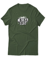 T-Shirt  Γυναικείο - Rebel Soul - Color Thumbnail Κυπαρισσί