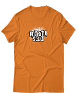T-Shirt  Γυναικείο - Rebel Soul - Color Thumbnail Πορτοκαλί
