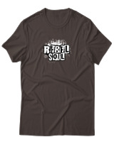 T-Shirt  Γυναικείο - Rebel Soul - Color Thumbnail Καφέ