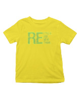 T-Shirt  Παιδικό - Recycle - Color Thumbnail Κίτρινο