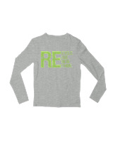 Μακρυμάνικο Μακό Παιδικό - Recycle - Color Thumbnail Γκρι Μελανζέ