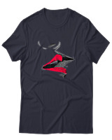 T-Shirt Αντρικό - Red Whisper - Color Thumbnail Σκούρο Μπλε