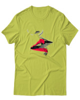T-Shirt Αντρικό - Red Whisper - Color Thumbnail Λαχανί