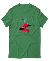 T-Shirt Αντρικό - Red Whisper - Color Thumbnail Πράσινο