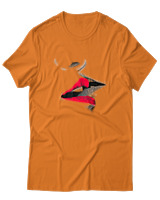 T-Shirt Αντρικό - Red Whisper - Color Thumbnail Πορτοκαλί