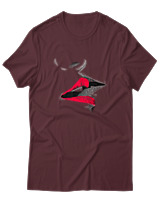 T-Shirt Αντρικό - Red Whisper - Color Thumbnail Μπορντό