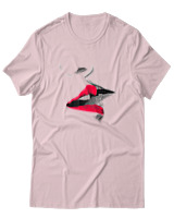 T-Shirt Αντρικό - Red Whisper - Color Thumbnail Απαλό Ροζ
