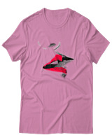 T-Shirt Αντρικό - Red Whisper - Color Thumbnail Ροζ