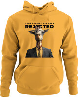 Φούτερ με κουκούλα - Rejected Giraffee - Color Thumbnail Κίτρινο Χρυσό