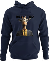 Φούτερ με κουκούλα - Rejected Giraffee - Color Thumbnail Navy Blue