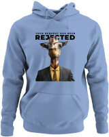 Φούτερ με κουκούλα - Rejected Giraffee - Color Thumbnail Blue Carolina