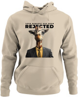 Φούτερ με κουκούλα - Rejected Giraffee - Color Thumbnail Μπέζ