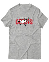 T-Shirt Αντρικό - Relax Crisis - Color Thumbnail Γκρι Μελανζέ