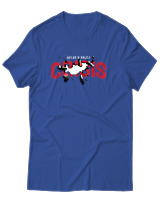 T-Shirt Αντρικό - Relax Crisis - Color Thumbnail Μπλε Ρουά