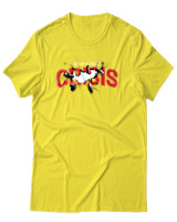 T-Shirt Αντρικό - Relax Crisis - Color Thumbnail Κίτρινο