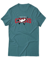 T-Shirt Αντρικό - Relax Crisis - Color Thumbnail Μπλε Πράσινο