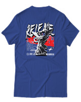 T-Shirt Αντρικό - Release - Color Thumbnail Μπλε Ρουά