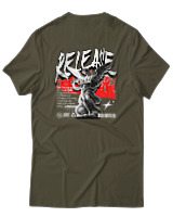 T-Shirt Αντρικό - Release - Color Thumbnail Χακί