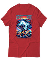 T-Shirt Αντρικό - Requiem - Color Thumbnail Κόκκινο