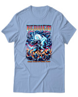 T-Shirt Αντρικό - Requiem - Color Thumbnail Γαλάζιο