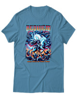 T-Shirt Αντρικό - Requiem - Color Thumbnail Τιρκουάζ