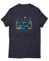 T-Shirt Αντρικό - Respect The Oceans - Color Thumbnail Σκούρο Μπλε