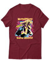 T-Shirt Αντρικό - Revolution - Color Thumbnail Σκούρο Κόκκινο