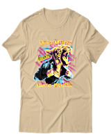 T-Shirt Αντρικό - Revolution - Color Thumbnail Μπεζ