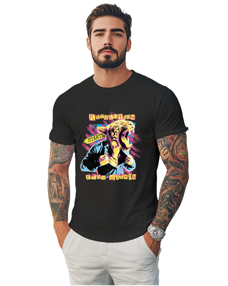 T-Shirt Αντρικό - Revolution - Image 1