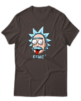 T-Shirt Αντρικό - Rick And Morty - Color Thumbnail Καφέ