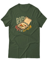 T-Shirt Unisex - Rip Pizza Karton - Color Thumbnail Κυπαρισσί