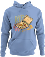 Φούτερ με κουκούλα - Rip Pizza Karton - Color Thumbnail Blue Carolina
