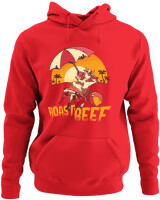 Φούτερ με κουκούλα - Roast Beef - Color Thumbnail Κόκκινο