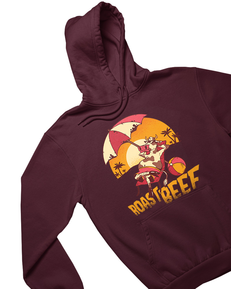 Φούτερ με κουκούλα - Roast Beef - Image 1
