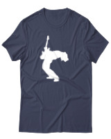 T-Shirt Αντρικό - Rock Guitar - Color Thumbnail Μπλε Γκρι