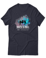 T-Shirt Αντρικό - Rock N Roll - Color Thumbnail Σκούρο Μπλε