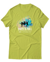 T-Shirt Αντρικό - Rock N Roll - Color Thumbnail Λαχανί