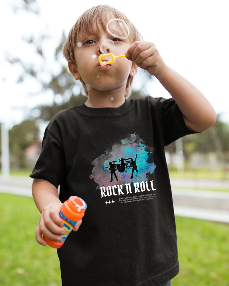 T-Shirt  Παιδικό - Rock N Roll - Image 2