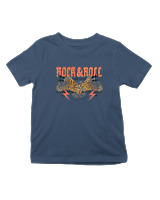 T-Shirt  Παιδικό - Rock N Roll - Color Thumbnail Σκούρο Μπλε
