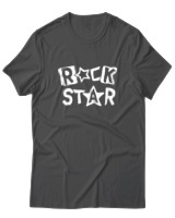 T-Shirt  Γυναικείο - Rock Star - Color Thumbnail Ανθρακί