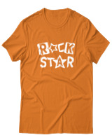 T-Shirt  Γυναικείο - Rock Star - Color Thumbnail Πορτοκαλί
