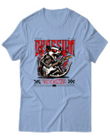 T-Shirt Αντρικό - Rockstar - Color Thumbnail Γαλάζιο