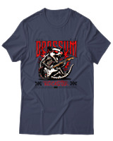 T-Shirt Αντρικό - Rockstar - Color Thumbnail Μπλε Γκρι