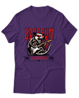 T-Shirt Αντρικό - Rockstar - Color Thumbnail Σκούρο Μωβ