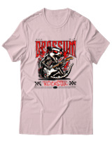 T-Shirt Αντρικό - Rockstar - Color Thumbnail Απαλό Ροζ
