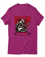 T-Shirt Αντρικό - Rockstar - Color Thumbnail Φουξια