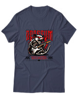 T-Shirt  Γυναικείο - Rockstar - Color Thumbnail Μπλέ Γκρί
