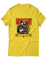 T-Shirt  Γυναικείο - Rockstar - Color Thumbnail Κίτρινο Χρυσό