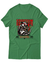 T-Shirt  Γυναικείο - Rockstar - Color Thumbnail Πράσινο